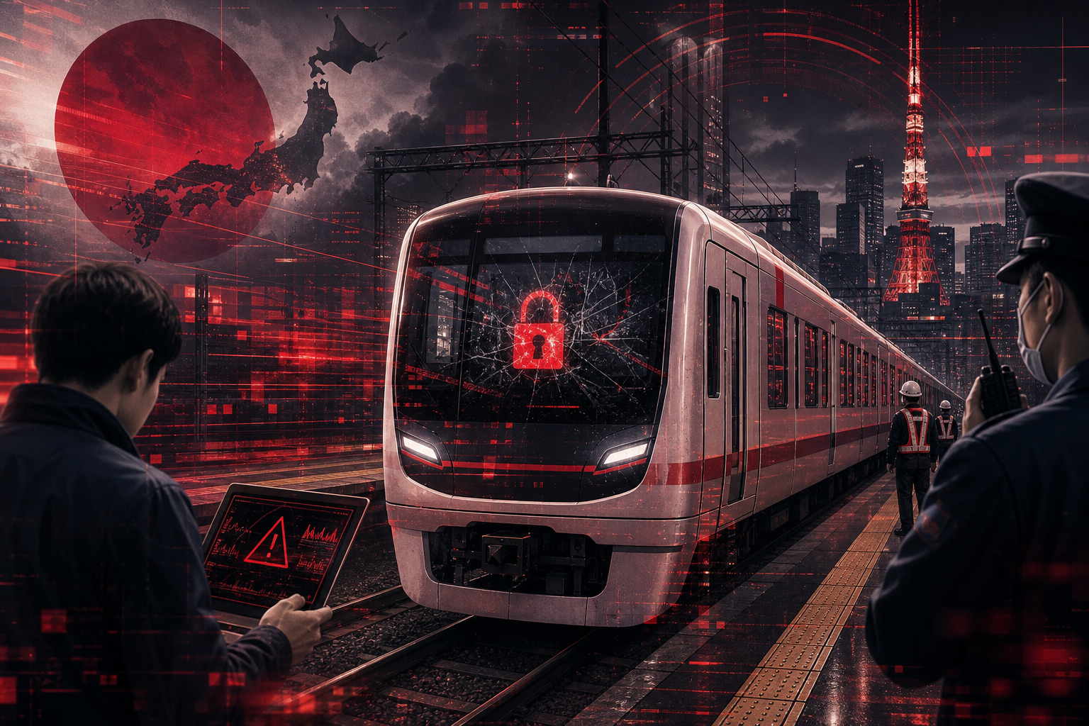 Keio e Tokyo Metro enfrentam ataques cibernéticos simultâneos