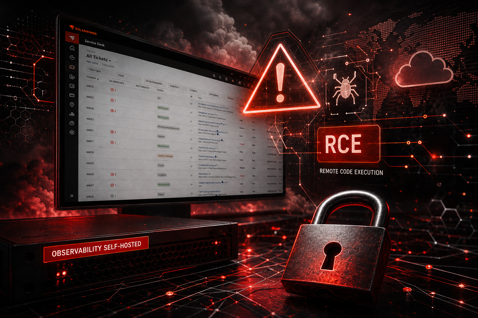 SolarWinds corrige falhas de RCE no Observability Self-Hosted