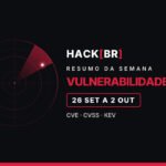 Boletim de vulnerabilidades: 8 falhas exploradas e 8 que merecem atenção (25/09 a 01/10)