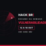 Boletim de vulnerabilidades: 9 falhas exploradas e 10 que merecem atenção (12/10 a 18/10)