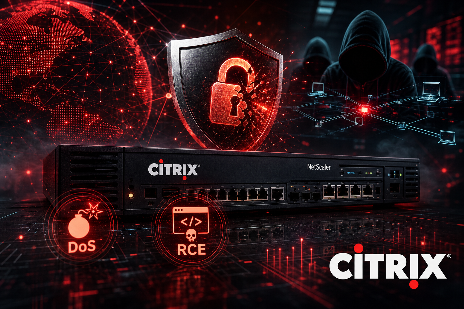 Citrix NetScaler vulnerável a DoS e possível RCE, CVE-2026-88779