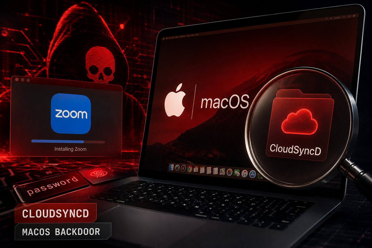 CloudSyncD é um novo backdoor para macOS disfarçado de instalador do Zoom