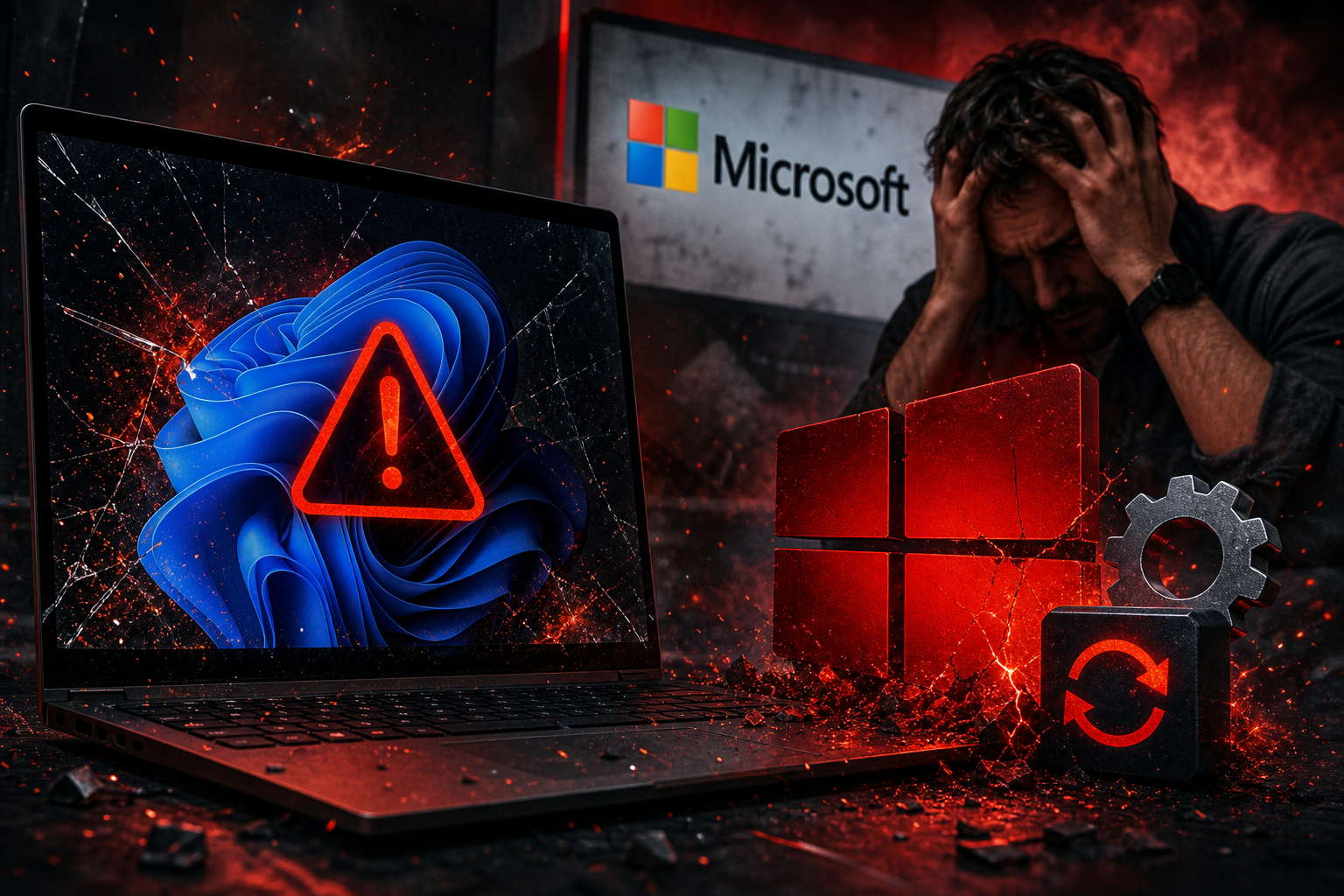 Falha no Windows 11 KB5124010 causa crashes em aplicativos