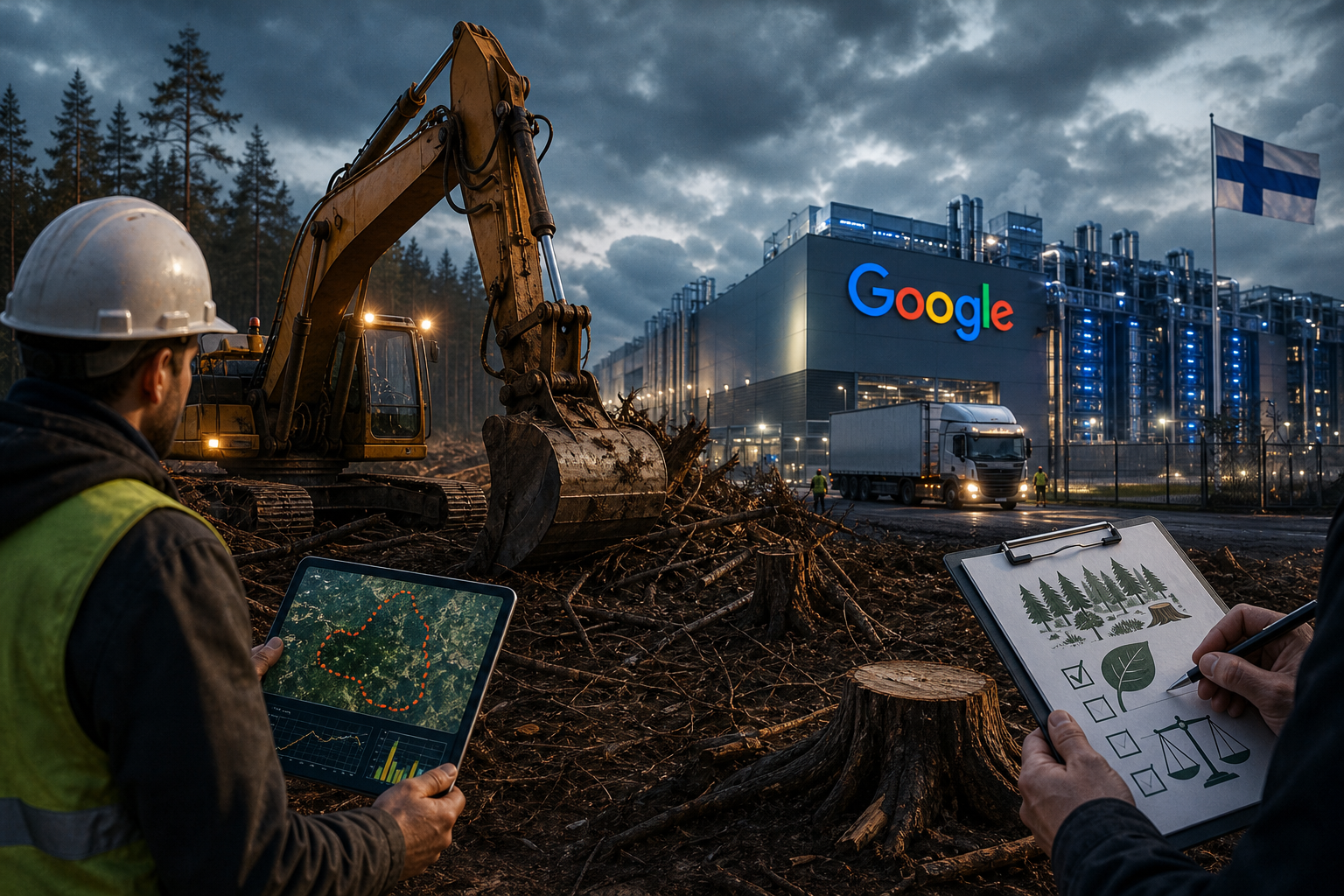 Google interrompe construção de datacenters na Finlândia por irregularidades