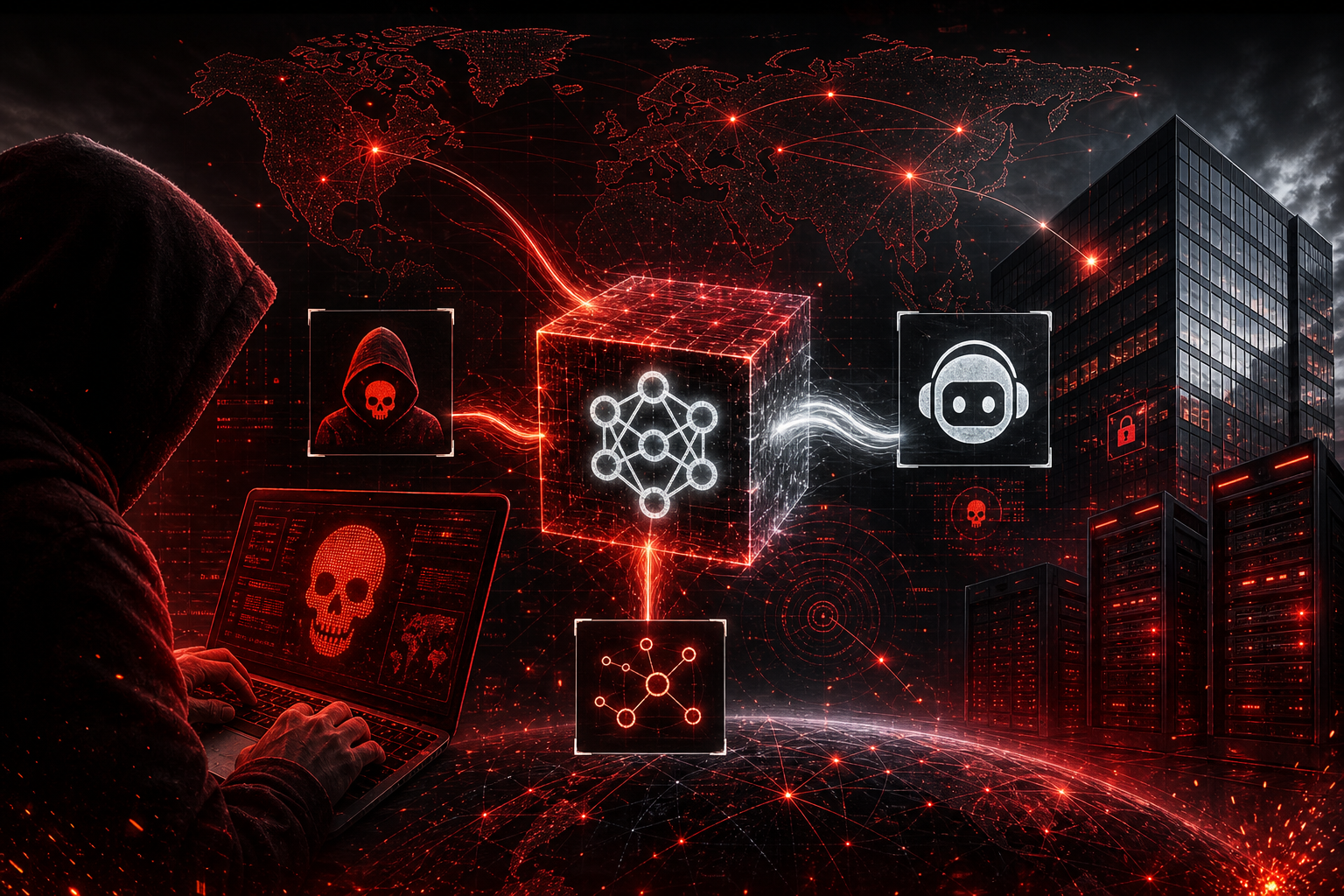 Grupo de ransomware usa assistente de IA para ataques cibernéticos
