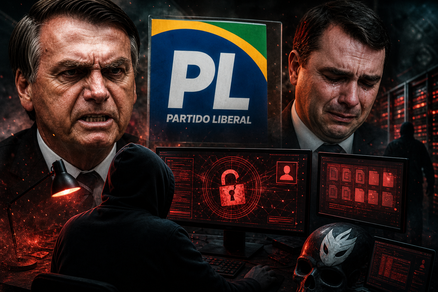 Mega vazamento? Grupo de ransomware alega roubo de dados do partido de Bolsonaro