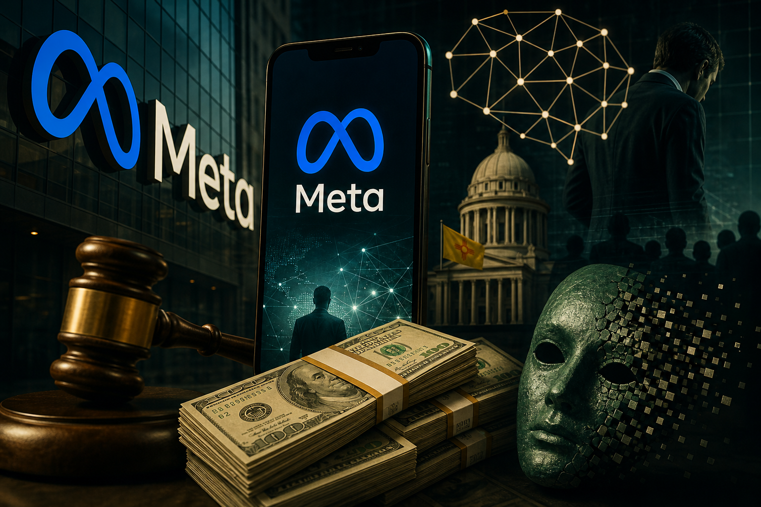 Meta é condenada a pagar US$ 25 bilhões por escândalo da Cambridge Analytica