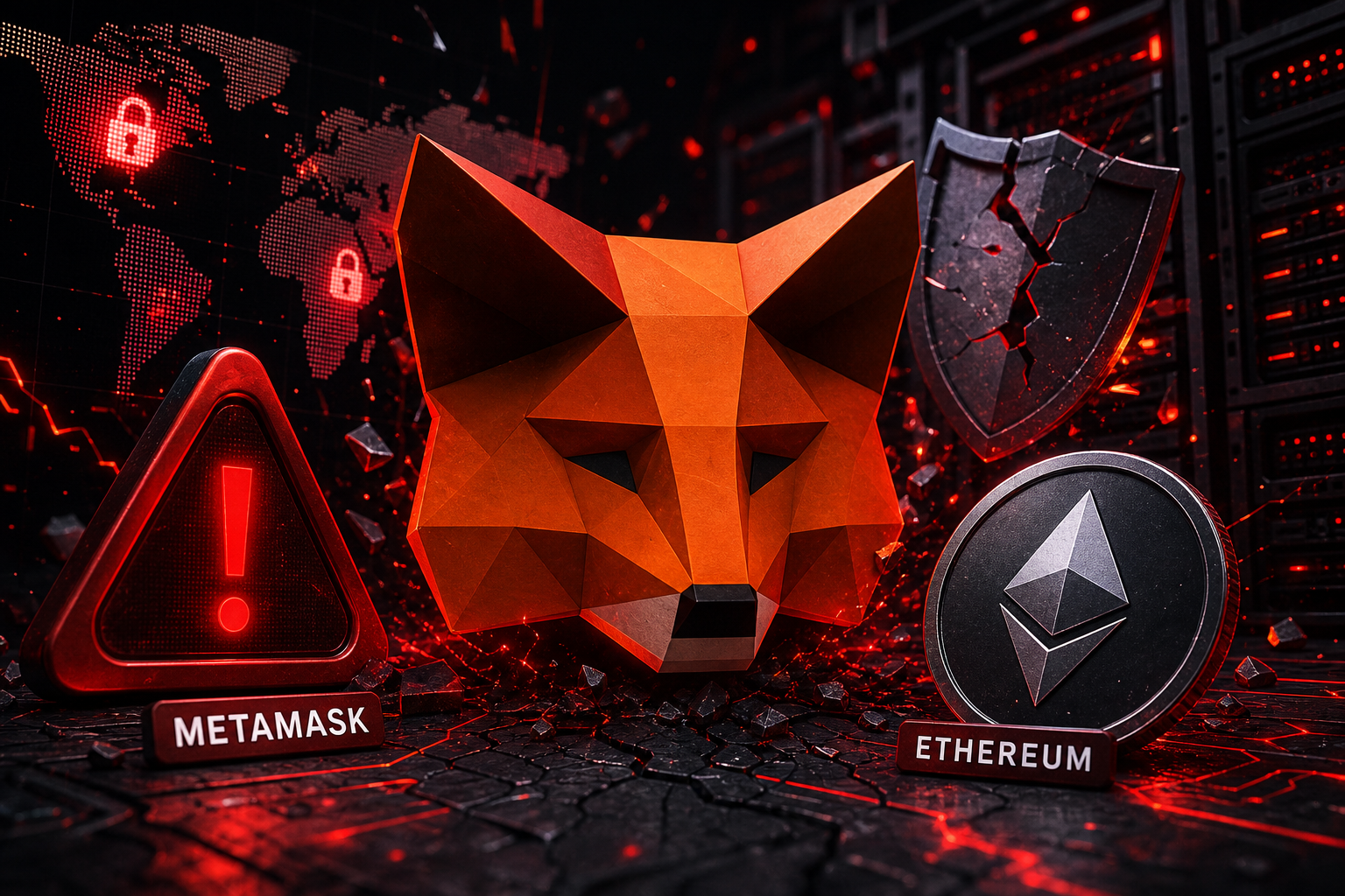 MetaMask enfrenta incidente de segurança e sai de validadores Ethereum
