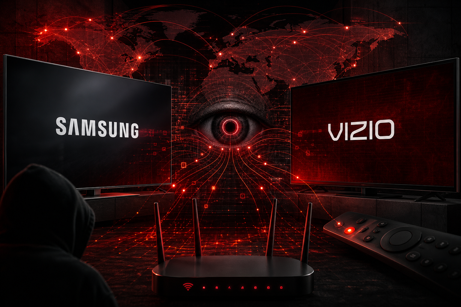 Samsung e Vizio TVs enviam dados mesmo após desativação de ACR