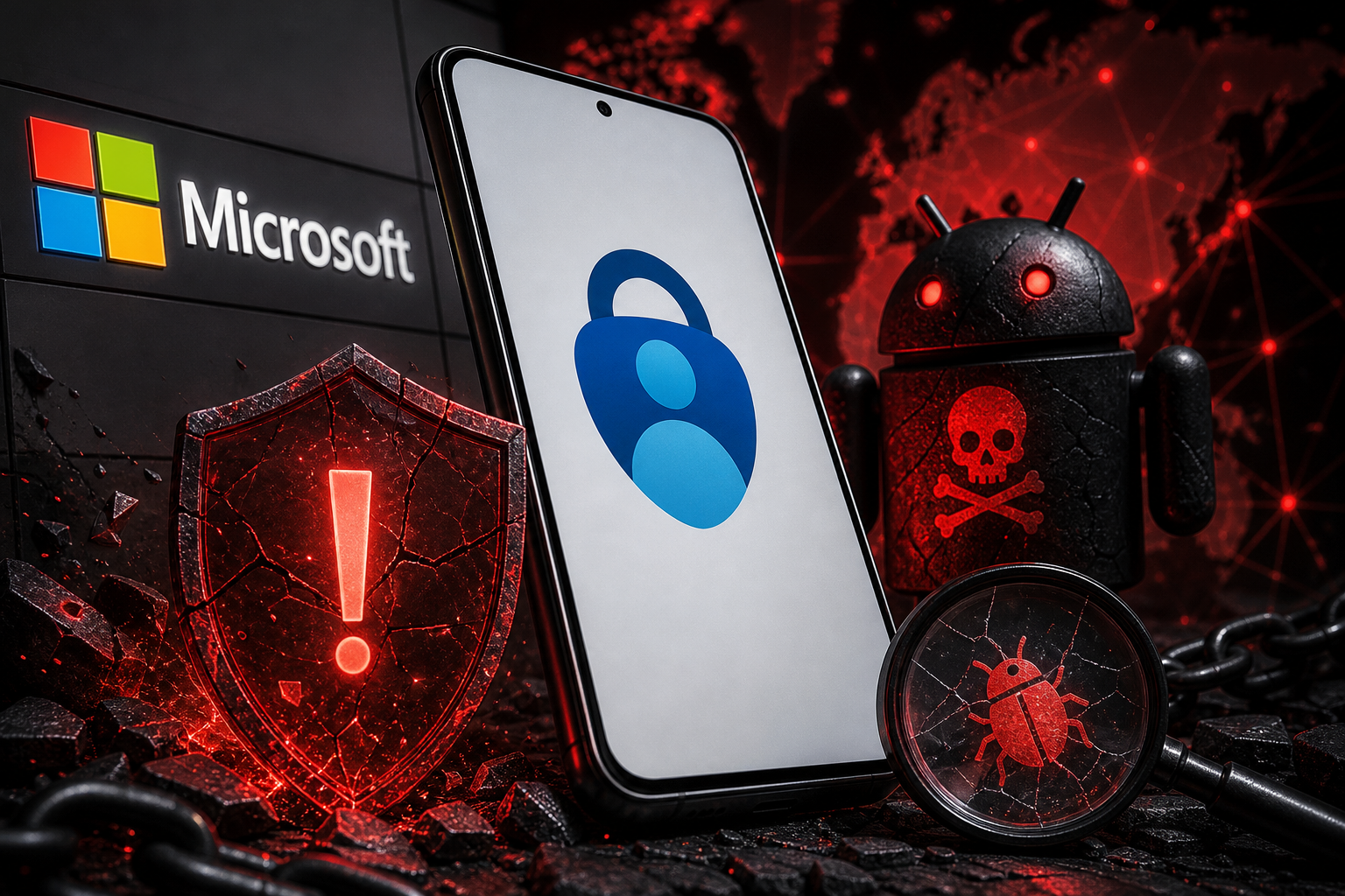 Vulnerabilidade de elevação de privilégio no Microsoft Authenticator