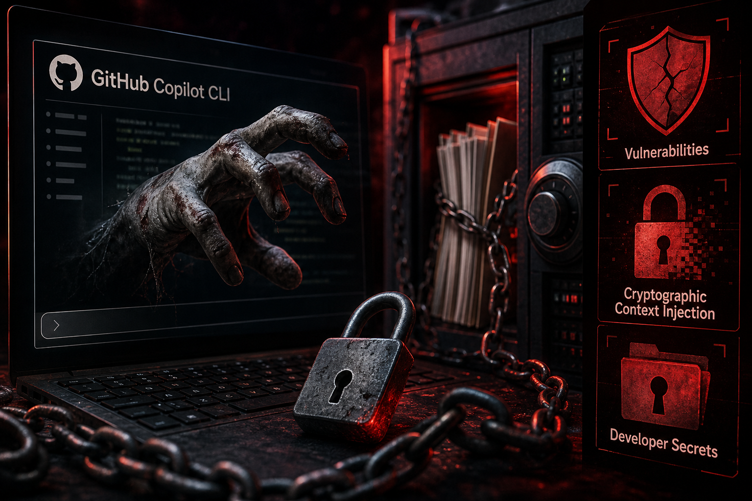 Vulnerabilidade do GitHub Copilot CLI permite roubo de segredos de desenvolvedores
